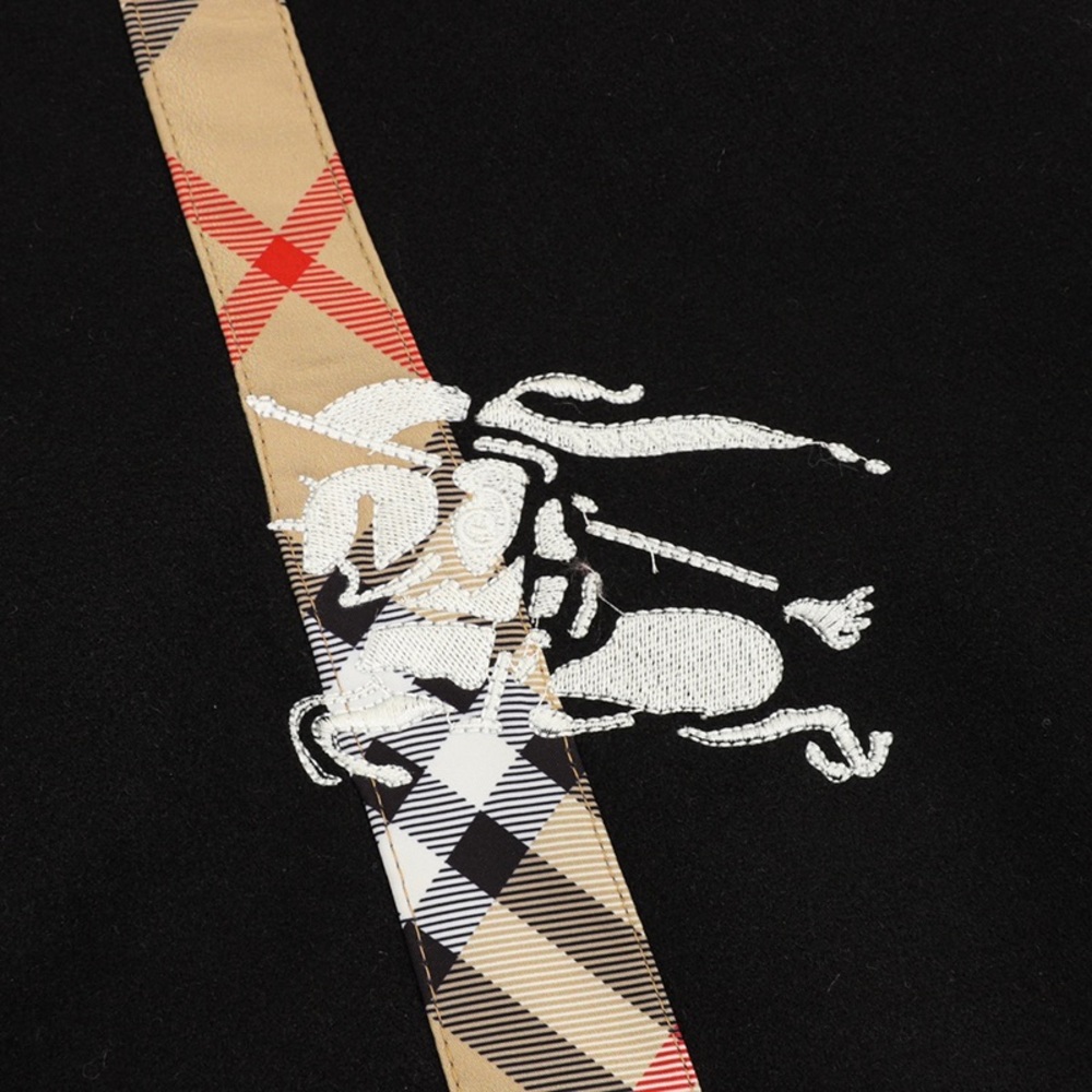 Check Patchwork Equestrian Embroidered Burberry B… - image 4